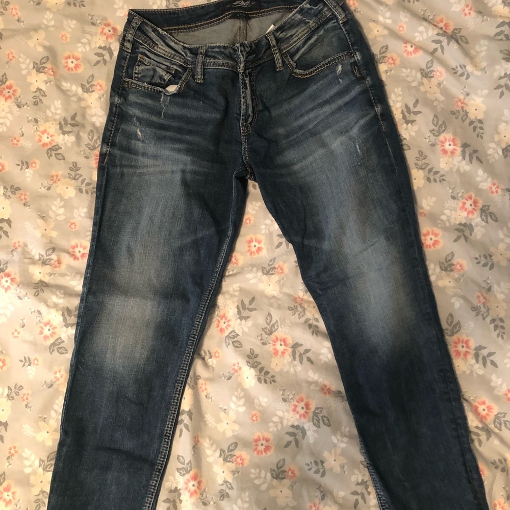 SilverJeans Cropped Pants